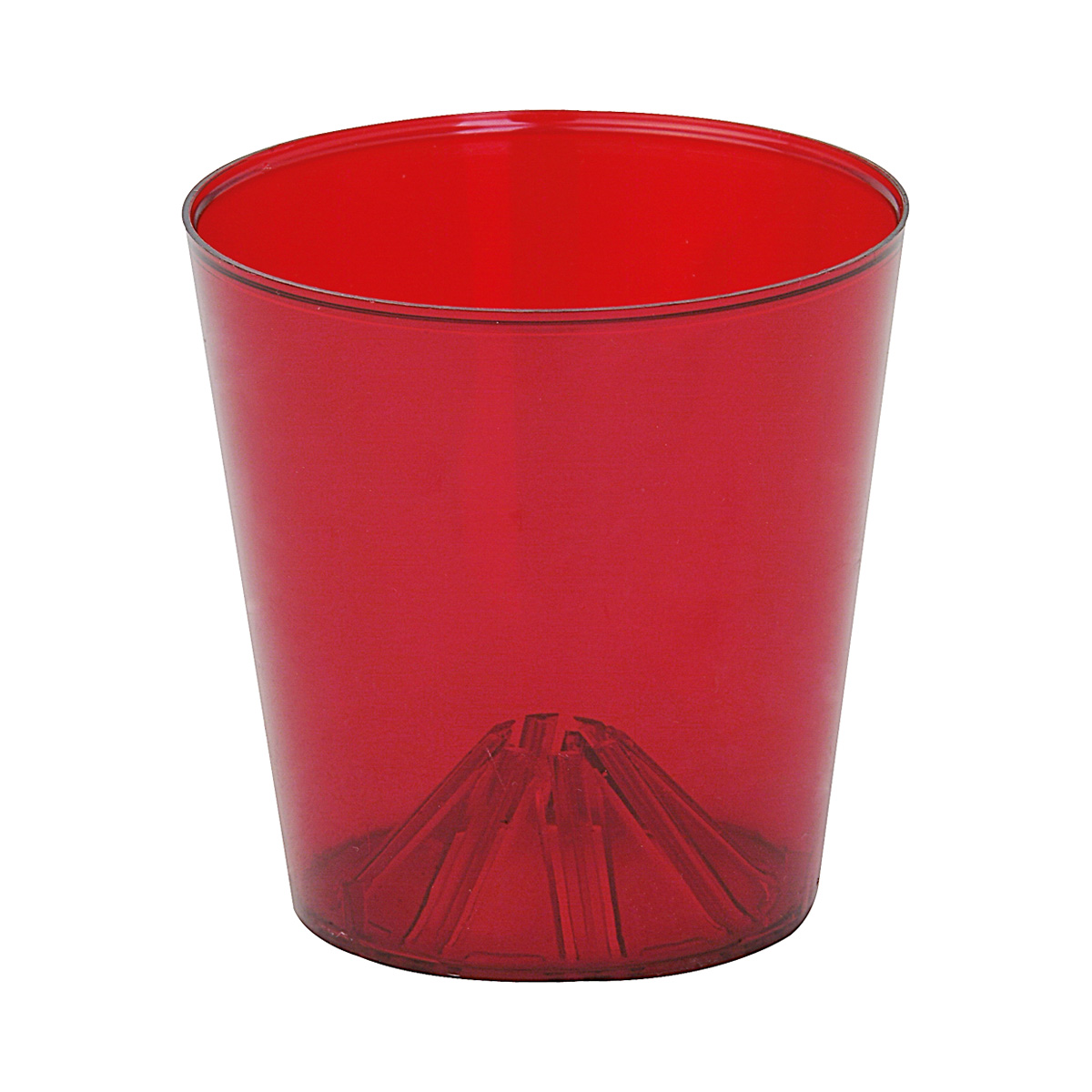 Windschutzbecher stabil, rot