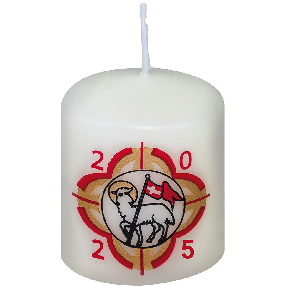 Osternachtkerze Motiv T 3 mit Zahl