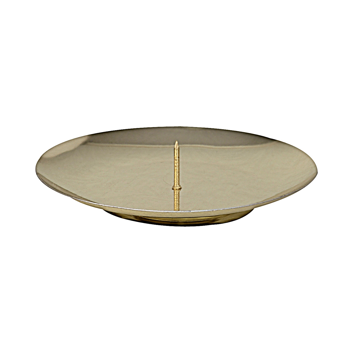 Metall-Leuchter 093 messingf. 7,5 cm