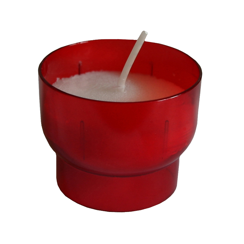 Kelchlichte rot 1/2 gefüllt, VE 250