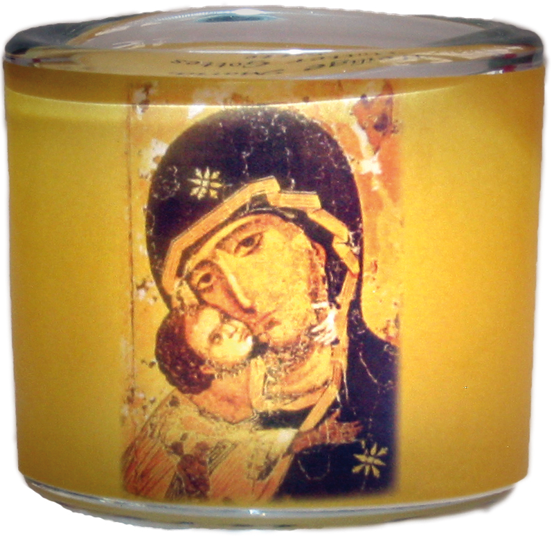 Glaslicht Marienmotiv 16