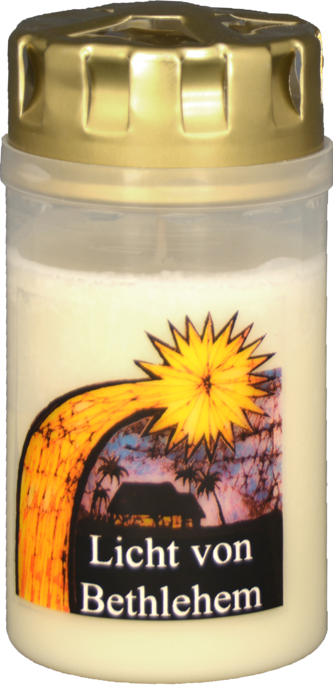 Licht von Bethlehem, bunt m. Schweif