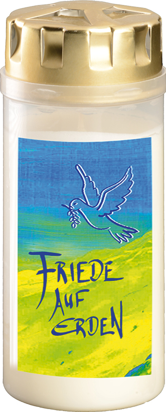 Friedenslicht,  Brenndauer 4 Tage