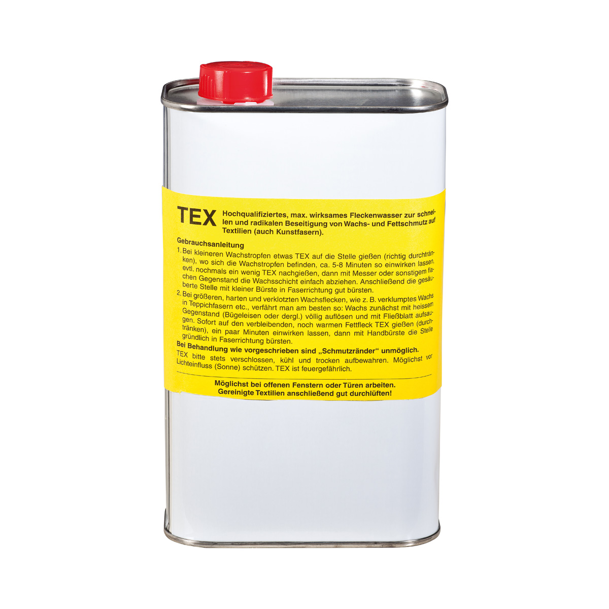 Wachsflecken-Löser für Textilien