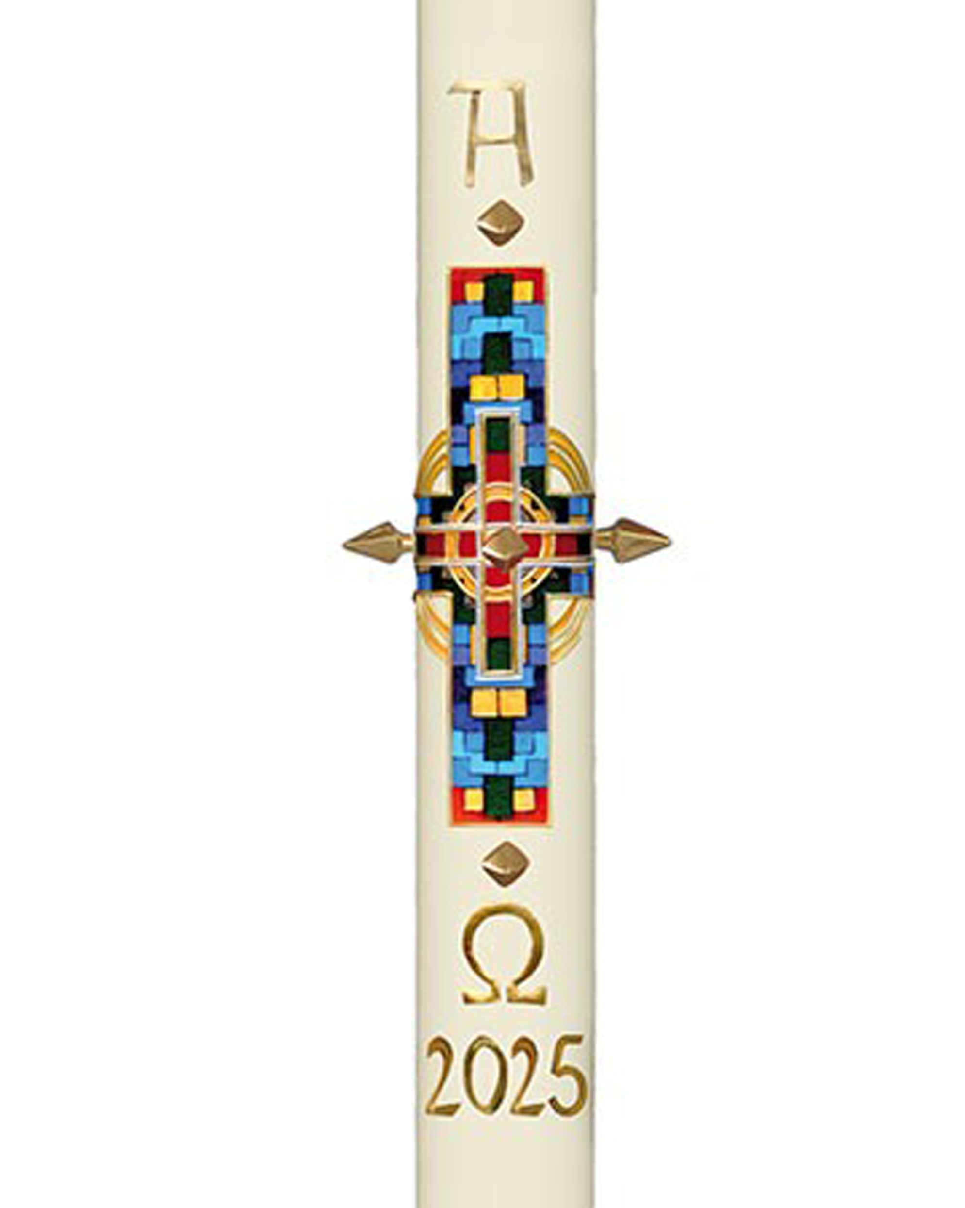 Osterkerze 7/80 cm,  Kloster Gengenbach