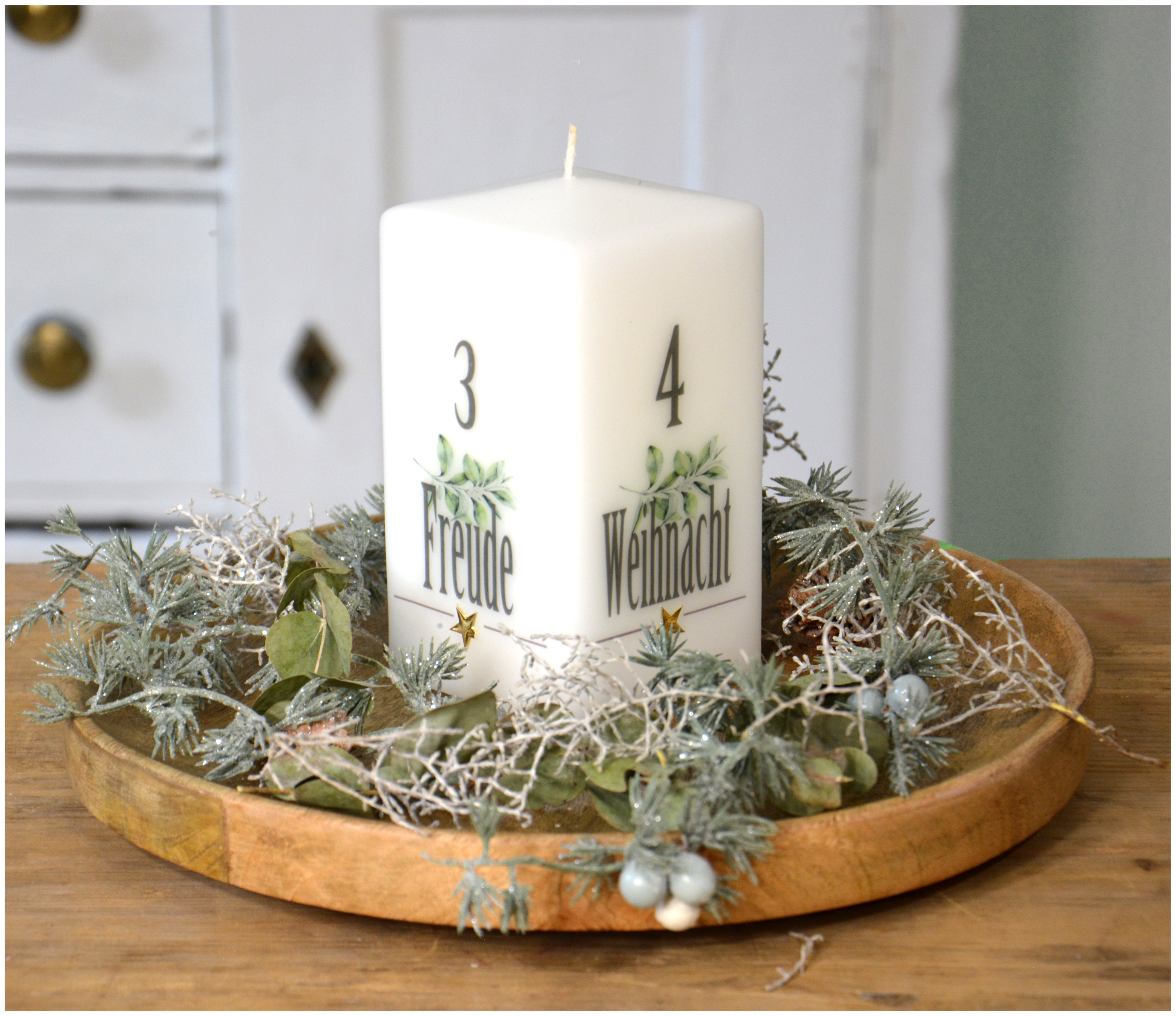 Advent 1-4,  Vierkant 150x80