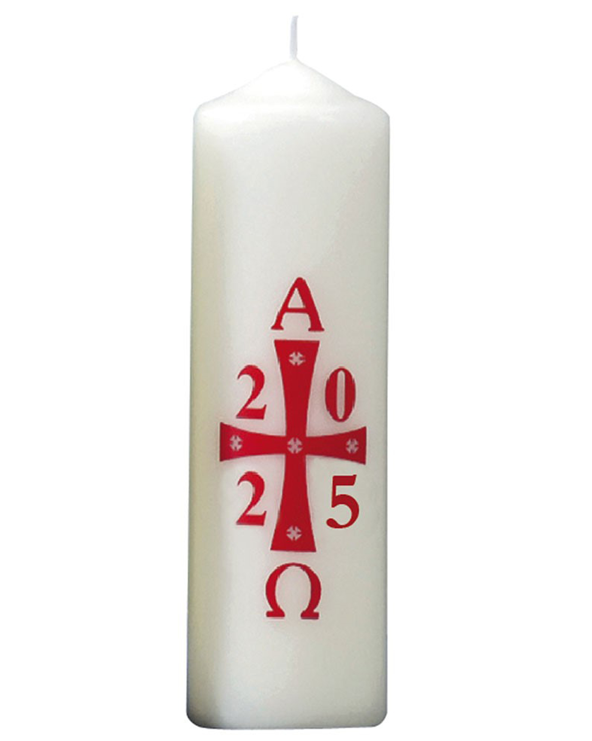 Osterkerze bedruckt Motiv 05, mit Zahl