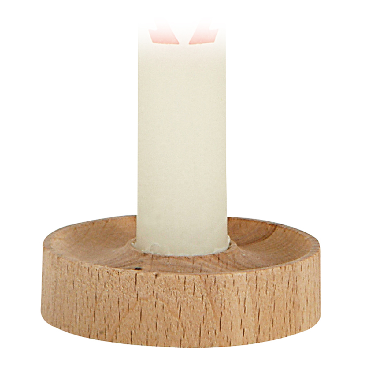 Holzleuchter für Osterkerze 16/20