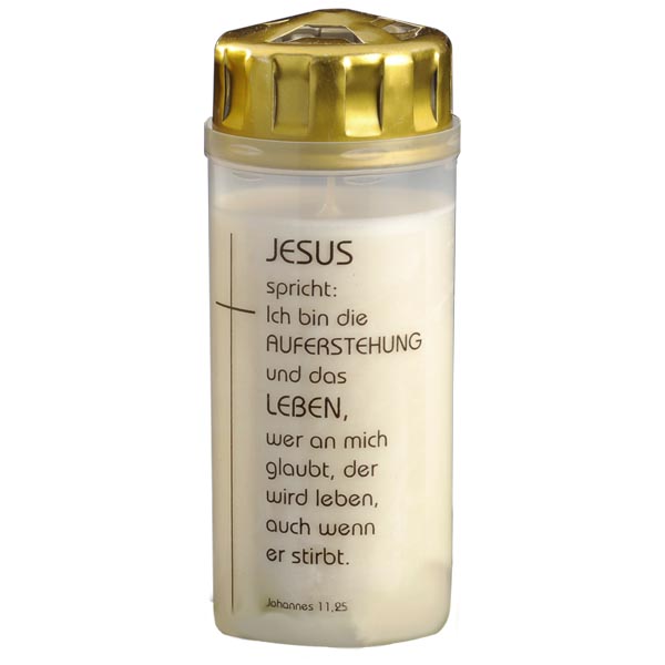 Grablicht 1502, Brenndauer 4 Tg.