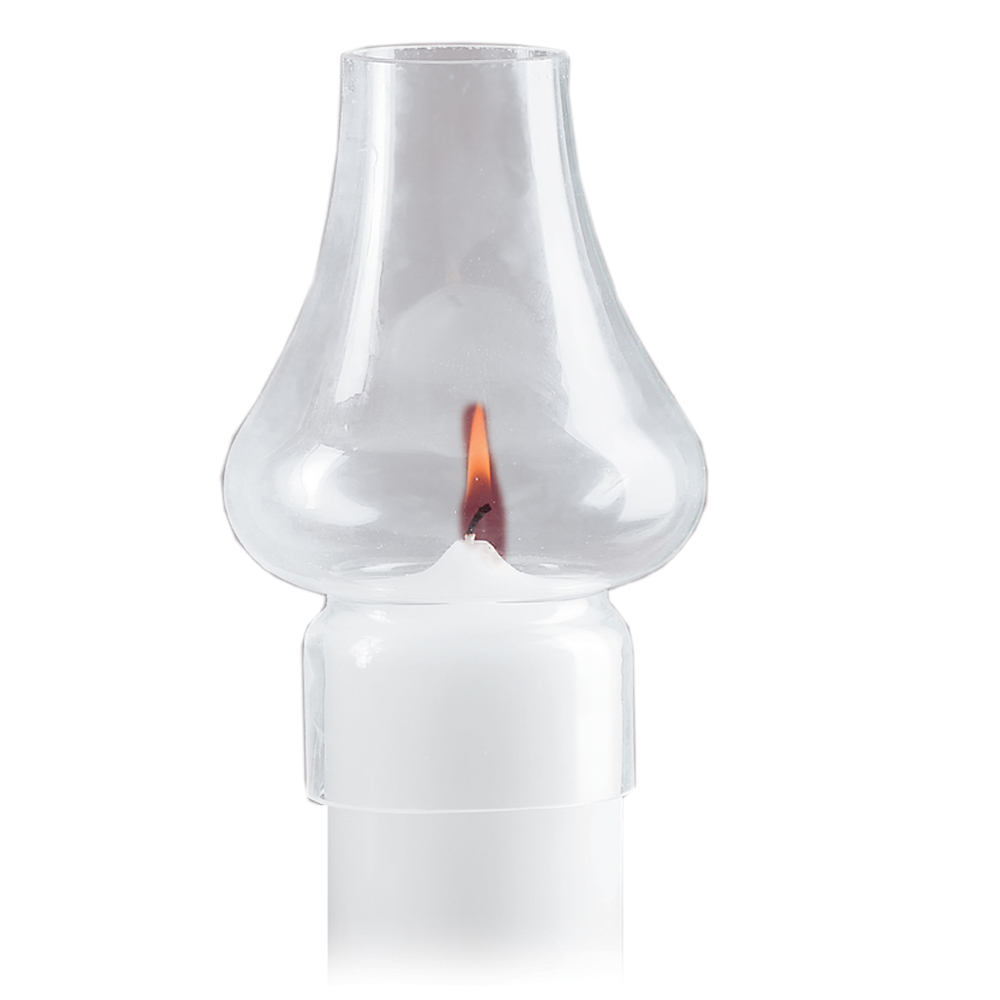 Windschutzglas Tulpe D 8cm / H 18cm