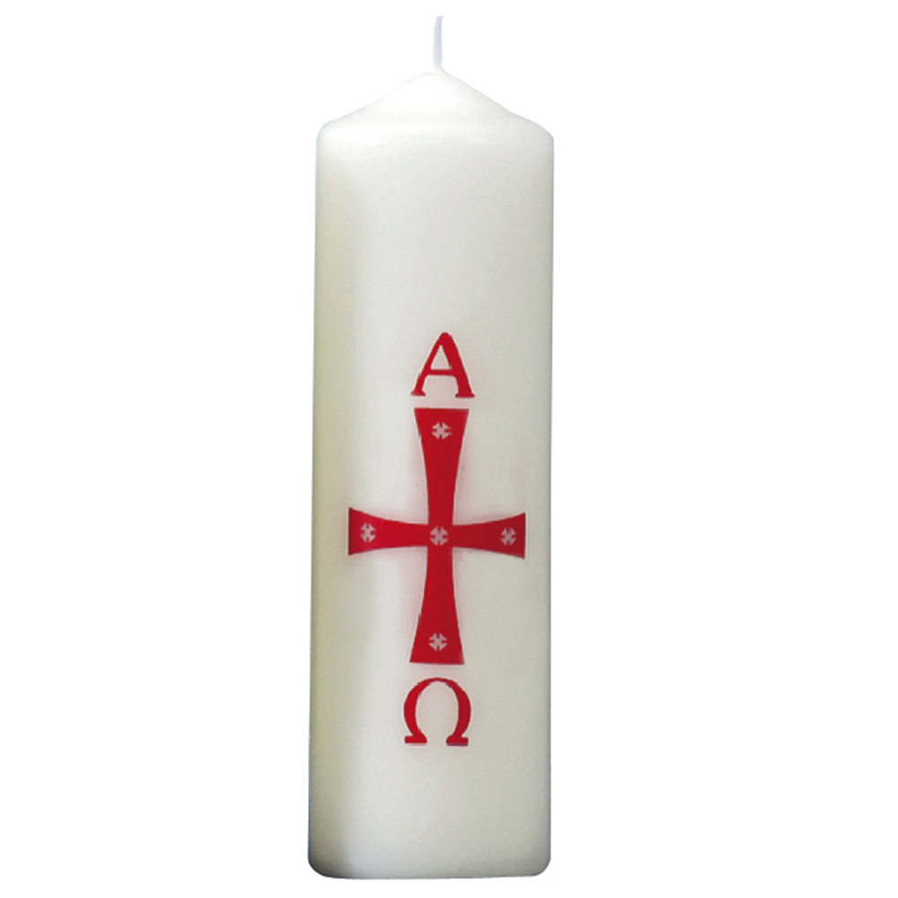 Osterkerze bedruckt Motiv 05, ohne Zahl