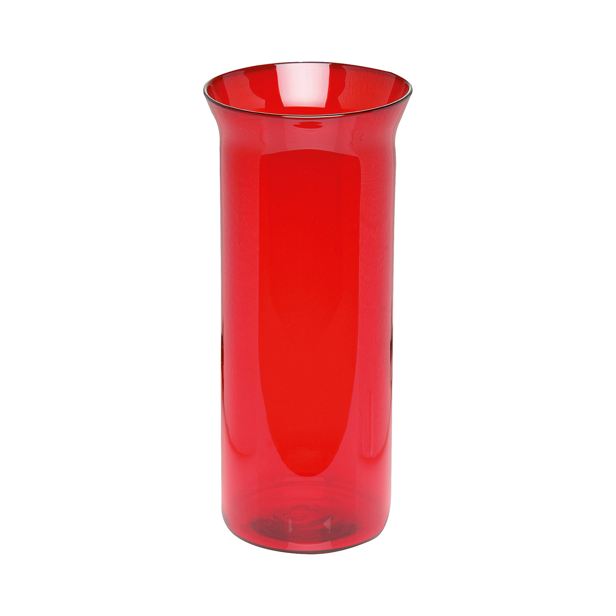 Ewiglichtglas rubin 20 cm hoch